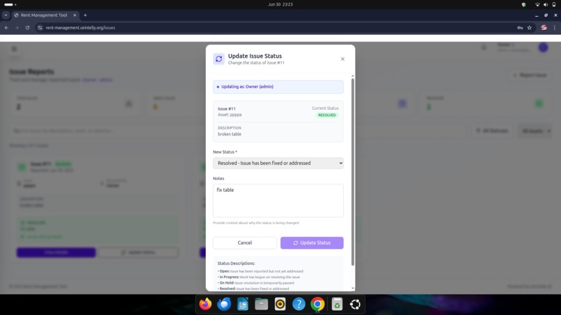 Rental Management System – screenshot 24