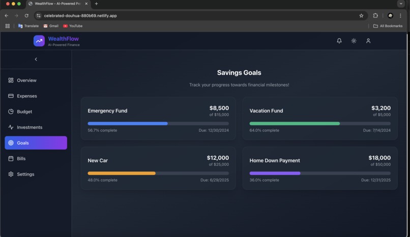 Wealthflow – screenshot 4