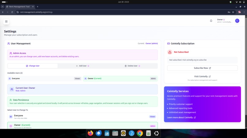 Rental Management System – screenshot 25
