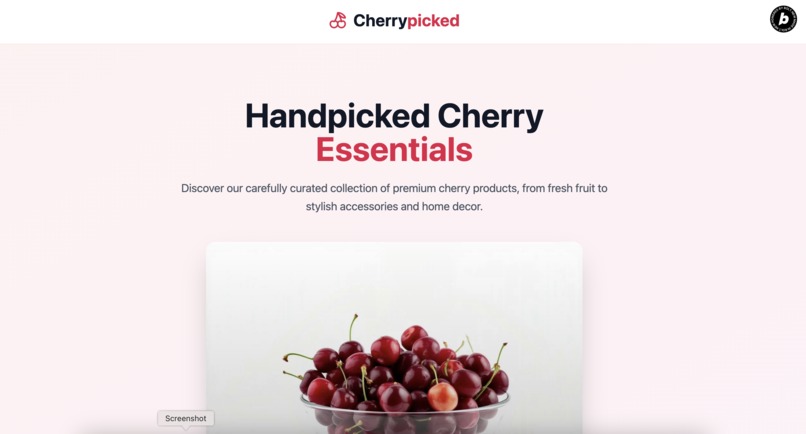 Cherrypicked.online  – screenshot 1