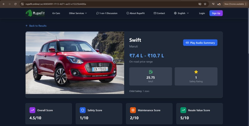 RupeFit – screenshot 3