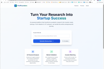 ProfFounders - For thoughtful, academic founders