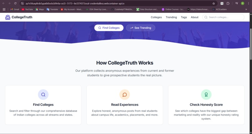 college truth wall – screenshot 11