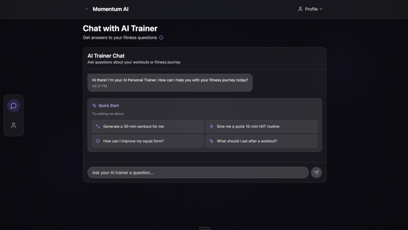 Momentum AI – screenshot 1
