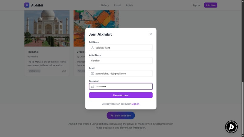 AIxhibit – screenshot 8
