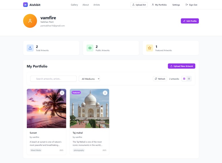 AIxhibit – screenshot 7