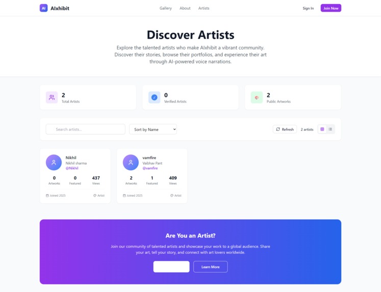 AIxhibit – screenshot 4