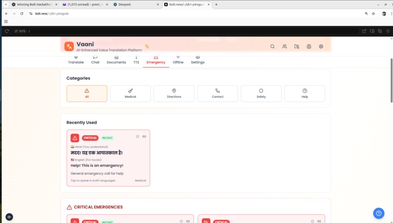 Vaani – Voice Translation App – screenshot 4