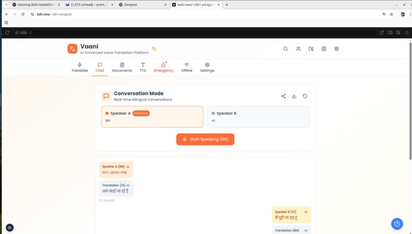 Vaani – Voice Translation App – screenshot 6