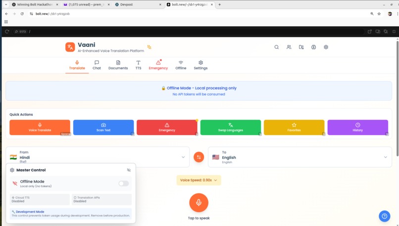 Vaani – Voice Translation App – screenshot 8