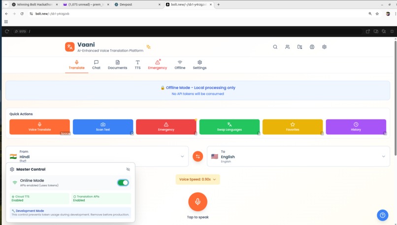 Vaani – Voice Translation App – screenshot 9
