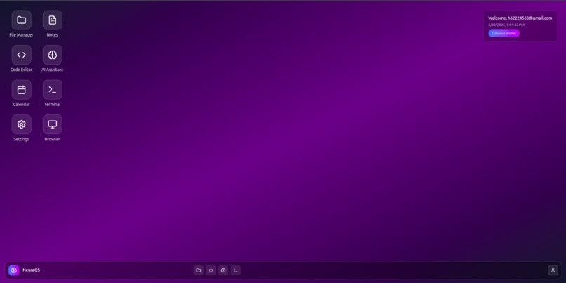 NeuraOS – screenshot 1