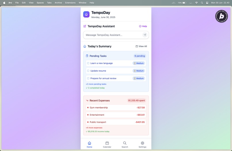 TempoDay – screenshot 6