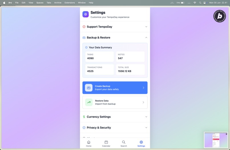 TempoDay – screenshot 10