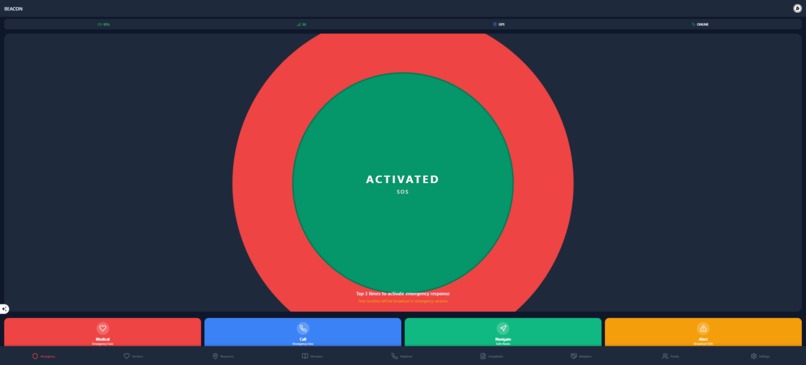  "BEACON: Emergency Response System" – screenshot 1