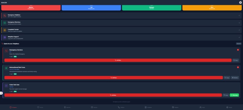  "BEACON: Emergency Response System" – screenshot 2