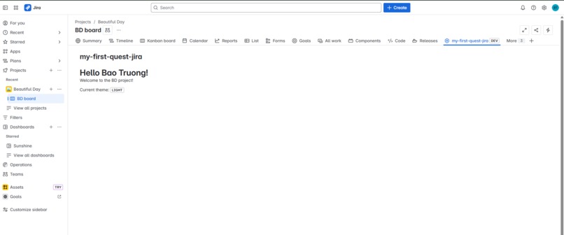 My-first-quest-jira – screenshot 1