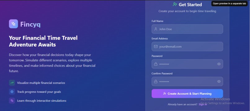 FincyQ – screenshot 1