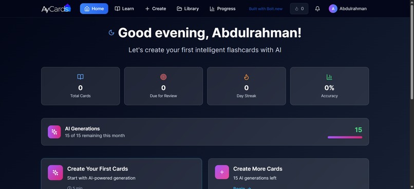 AyCards – screenshot 2