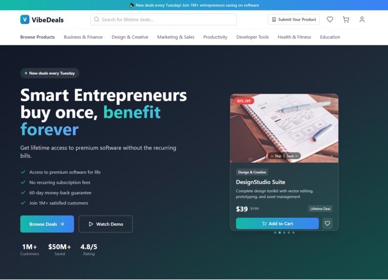 VibeDeals – screenshot 1