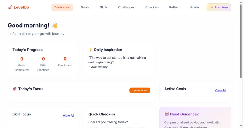 LevelUp – screenshot 1