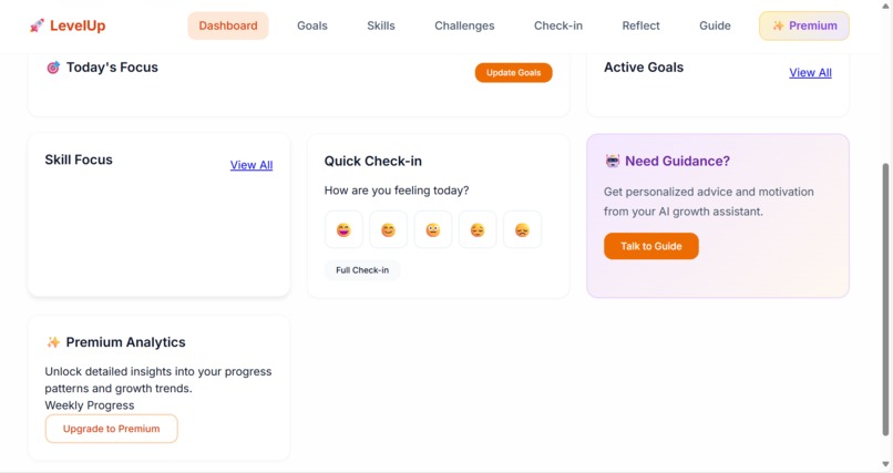 LevelUp – screenshot 2