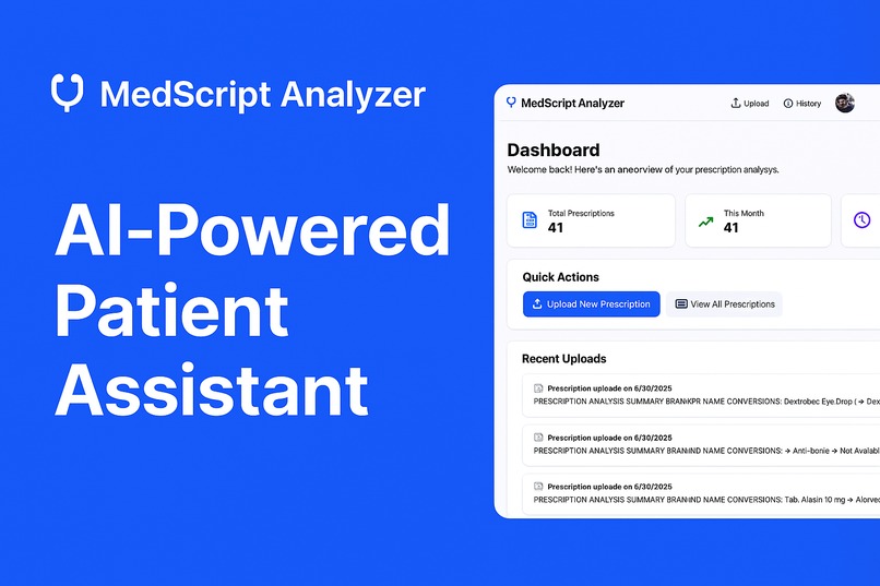 MedScript Analyzer – screenshot 1