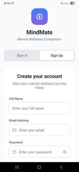 MindMate: Your Mental Wellness Companion – screenshot 5