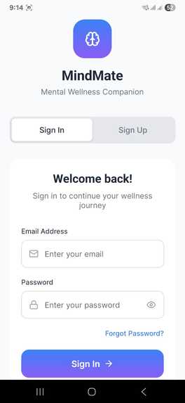 MindMate: Your Mental Wellness Companion – screenshot 6