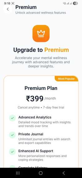 MindMate: Your Mental Wellness Companion – screenshot 13