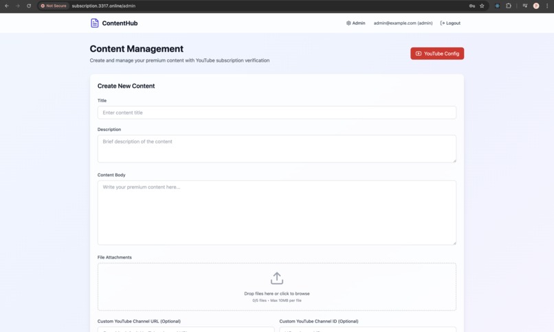 ContentHub – screenshot 3