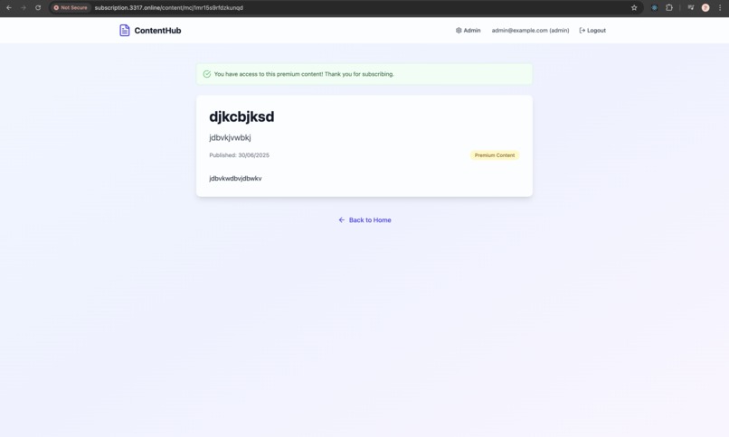 ContentHub – screenshot 5