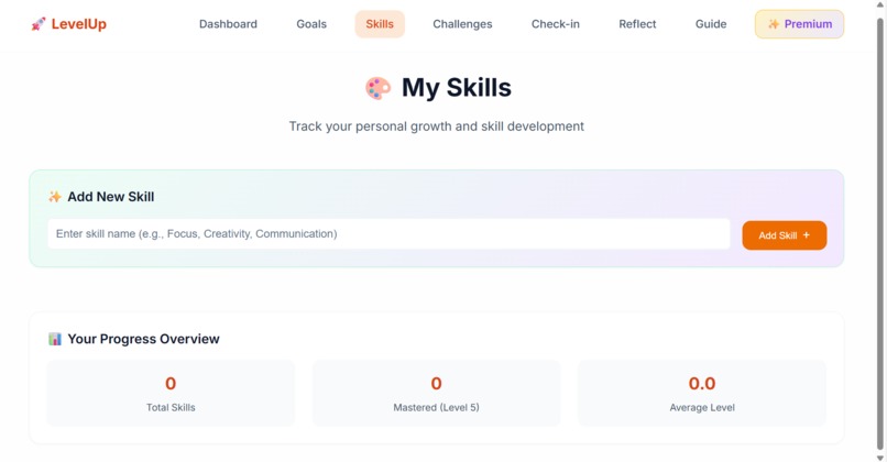 LevelUp – screenshot 4