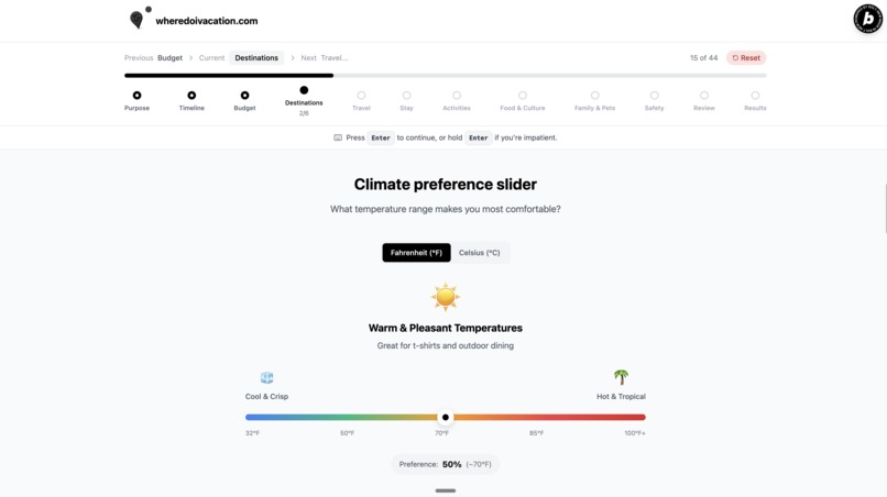 Where Do I Vacation – screenshot 2