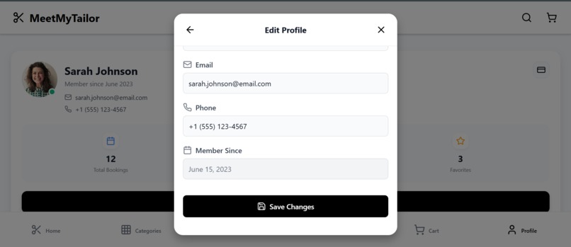 meetmytailor – screenshot 6