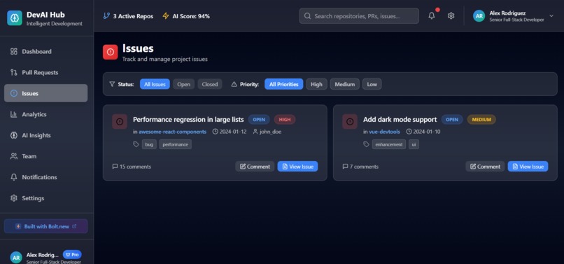 DevAI Hub – screenshot 4