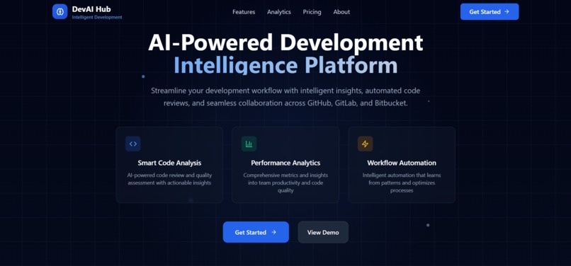 DevAI Hub – screenshot 1