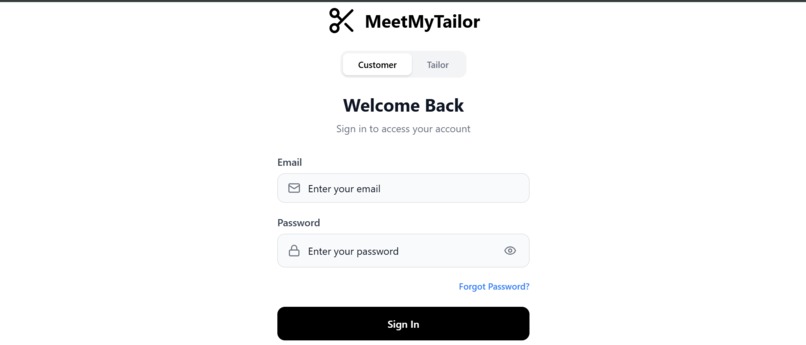 meetmytailor – screenshot 7