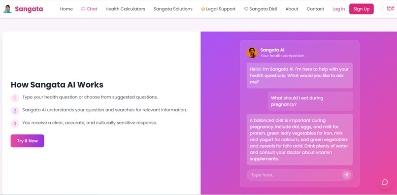 Sangata – India’s Rural Women Health & Legal Revolution – screenshot 6