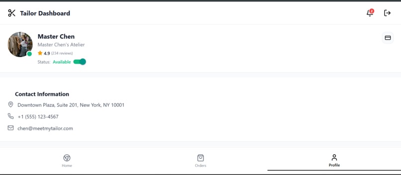 meetmytailor – screenshot 9