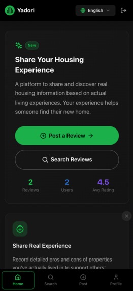 Yadori - Find Your Next Home with Maps and Honest Reviews – screenshot 2