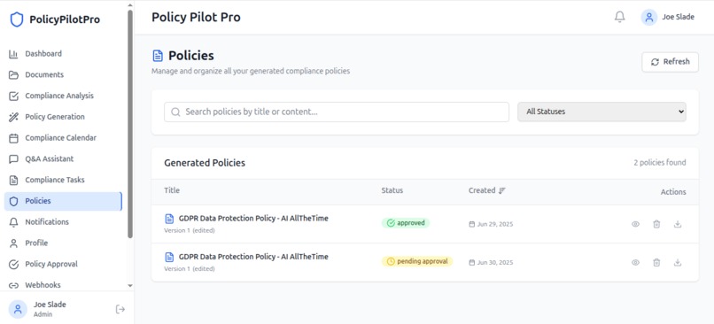 Policy Pilot Pro – screenshot 10
