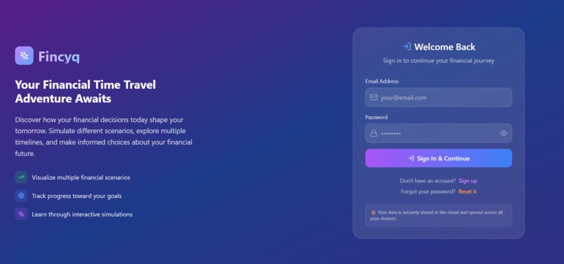 FinCyq – screenshot 2
