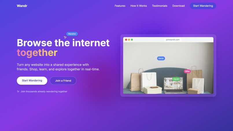 Wandr – screenshot 1