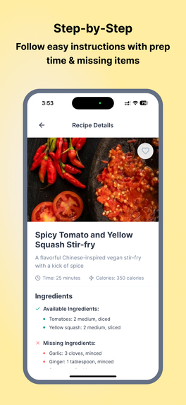 VisChef AI: Your AI-Powered Kitchen Companion – screenshot 7