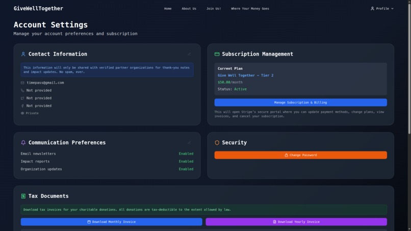 Give Well Together – screenshot 7