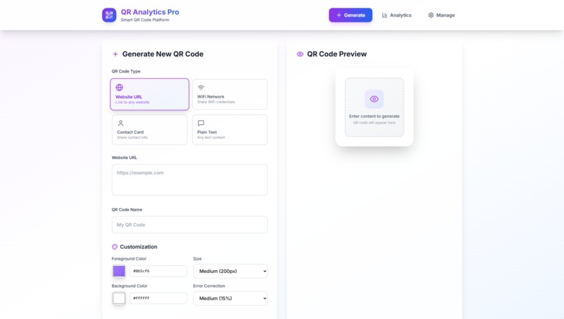 QR Analytics Pro – screenshot 1