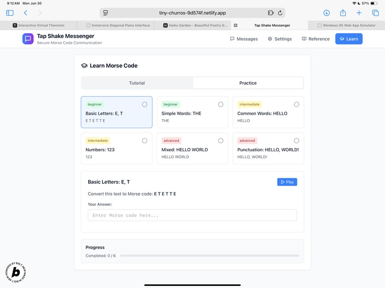 Tap Shake Messenger 2025 – screenshot 2