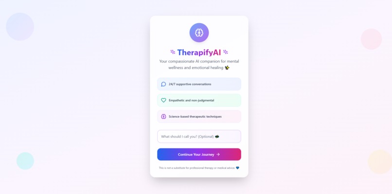 TherapifyAI – screenshot 5