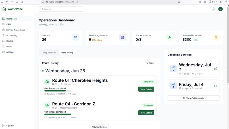 WasteWise – screenshot 1